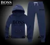 boss survetement slim fit classique blue